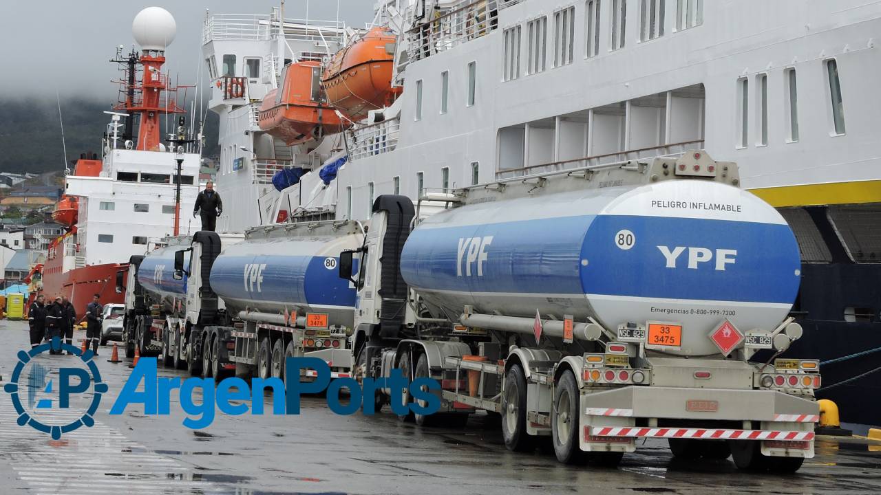 camiones combustible puerto ushuaia